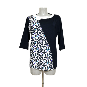 MAGLIA DONNA MANICA 3/4 IN VISCOSA - immagine 2