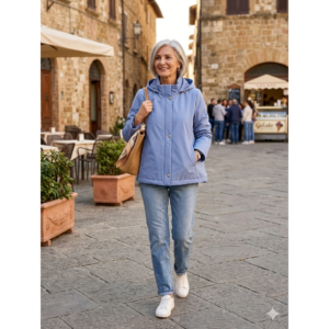 GIUBBINO DONNA OVERSIZE DOUBLE FACE