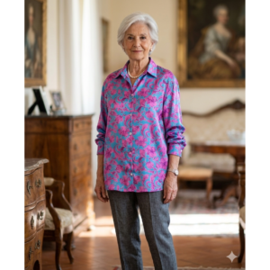 CAMICIA DONNA IN SATIN OVERSIZE